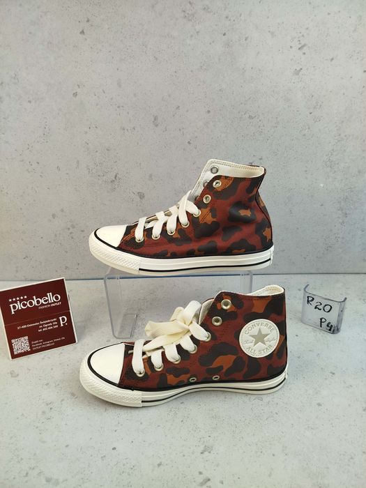 Buty Converse Ctas Hi Brown / Egret / Gold
