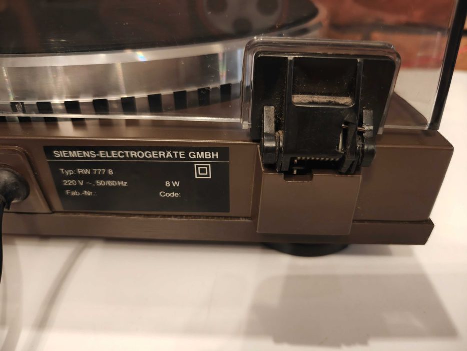 SIEMENS RW 777 ! Flagowy gramofon Direct Drive ! Automat ! Micro Seiki