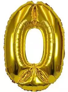 Balon foliowy XXL 0 złoty 61cm. Arpex. Nowy Produkt