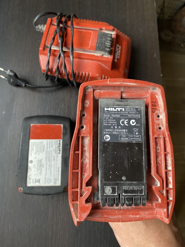 Шуруповерт Хилти комплект Sfc-22a Hilti: 4 900 грн. - Електроінструмент ...