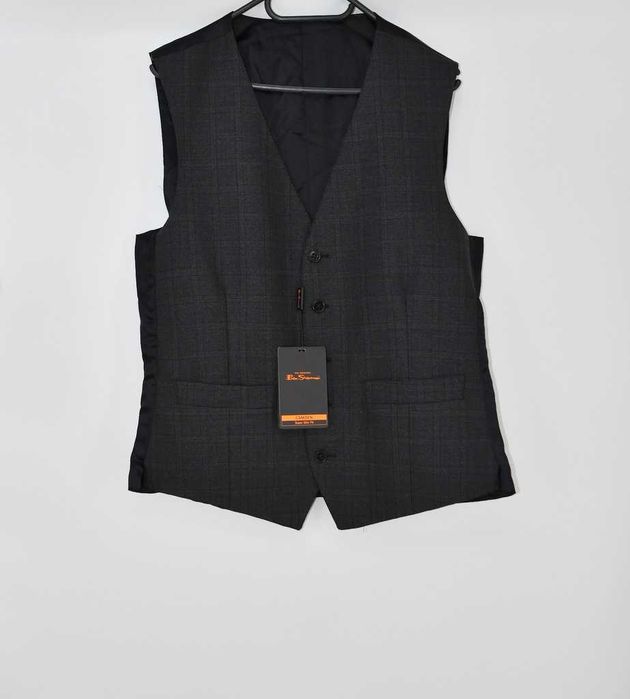 Elegancka, wełniana kamizelka Ben Sherman 48