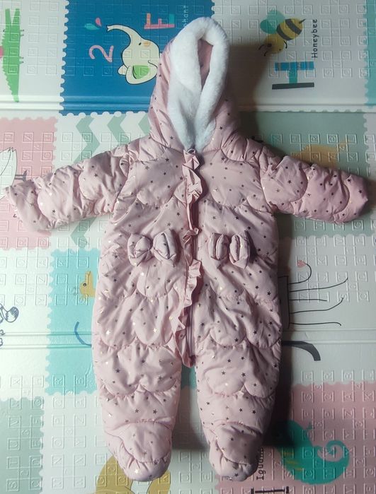 Комбінезон осінь - весна на дівчинку 0-3 міс