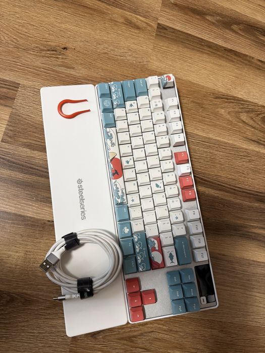 Klawiatura SteelSeries Apex Pro TKL Gen 3 US Biały