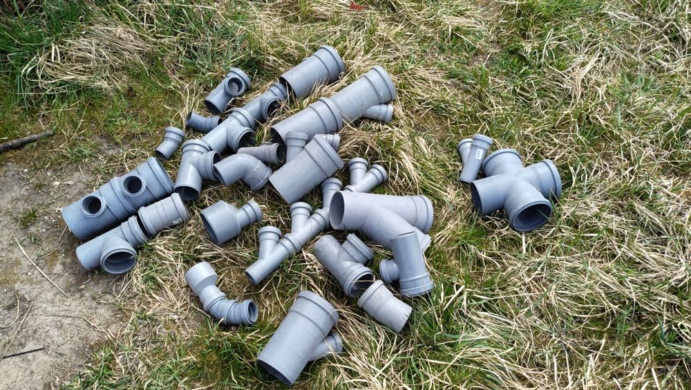 Kształtki kanalizacyjne szare