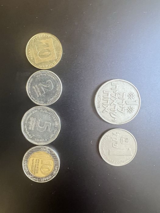 Монети Ізраіля (обіходні та минулих періодів)