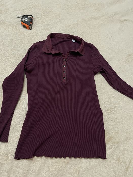 Гольф червоний/бордовий светр/лонг