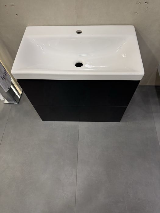 Zestaw szafka z umywalką 64 czarny