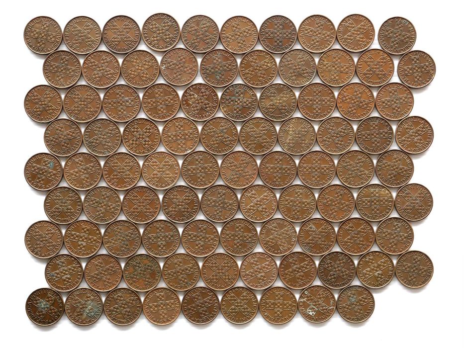 Lote de 89 Moedas 1 Escudo 1975