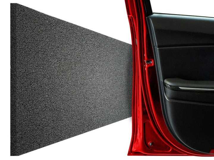 Mata na ŚCIANĘ DO GARAŻU Drzwi Odbojnik Ochronna SAMOPRZYLEPNA Dł. 2m