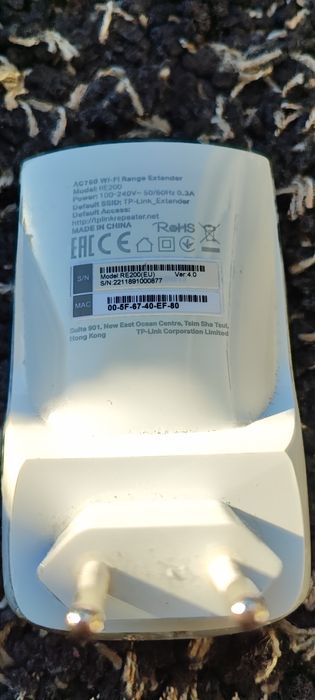 TP-Link AC750 Wi-Fi Range Extender447111993890580481