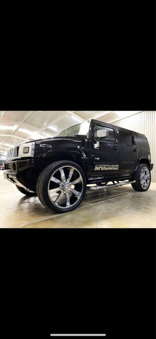 Hummer H2 SUPERCHARGED,versao raríssima com compressor,533cv! Samora ...