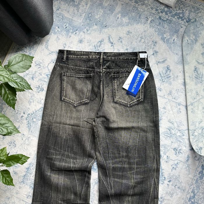 Bootcut archive washed jeans opium racer jaded y2k sk8 черные