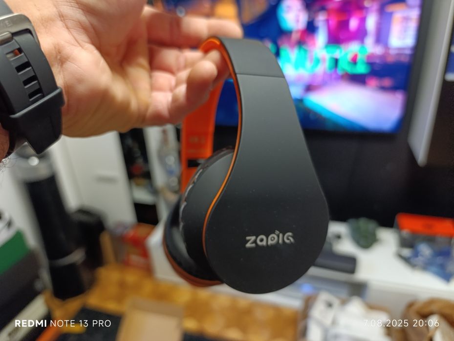 Słuchawki bezprzewodowe BLUETOOTH zapig