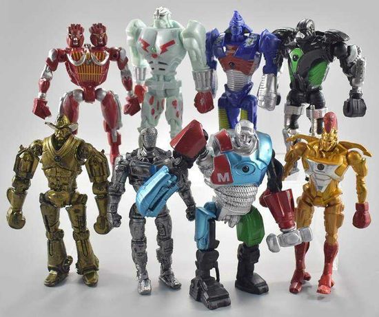 Figurki 8 Sztuk Giganci Ze Stali Real Steel Atom Nowe Warszawa Wola Olx Pl