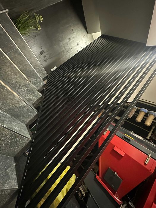 Barierka lamelowa, poręcz, balustrada schodowa