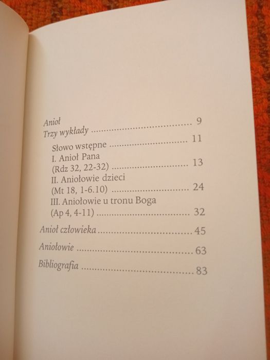 Aniołowie.Rozwazania teologiczne.