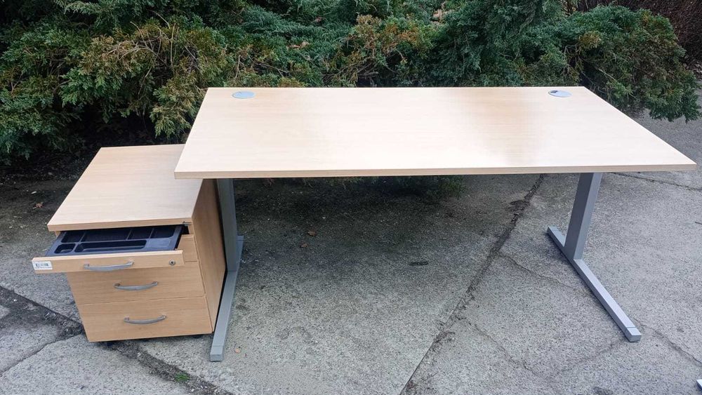 Biurko  BUK 160x80 TECHO  biurka stół stoły biurowe biuro dom szkoła