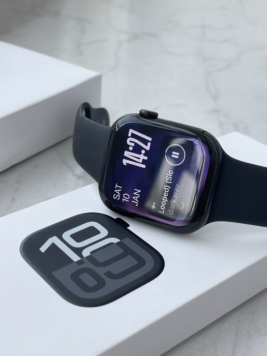 Apple Watch 10 46mm jet black | Повний комплект | Батарейка 98% |