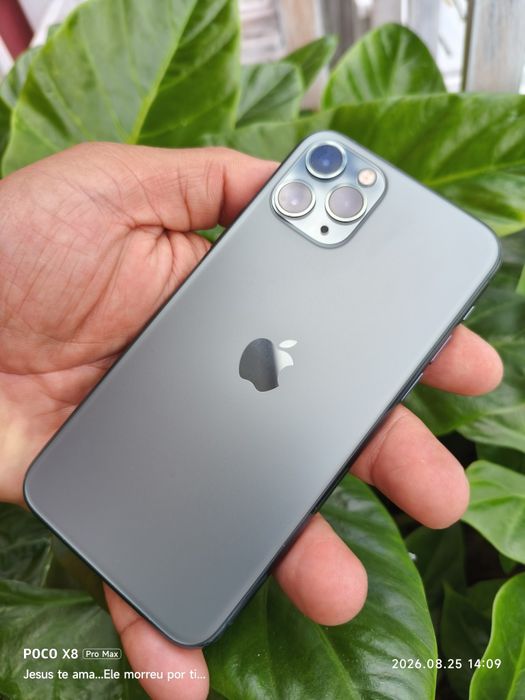 iPhone 11 Pro 256GB ecrã e bateria novos,tudo a funcionar impecável/aceito troca ou retoma inf/superior