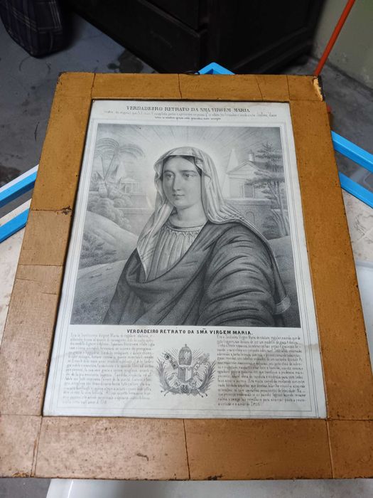 Quadro de Virgem Maria