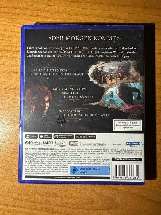 Гра Clair Obscur: Expedition 33 нова PS5 PPSA 17599 cубтитри російська