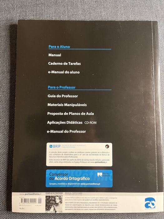 Matemática 8.ºano - Porto Editora
