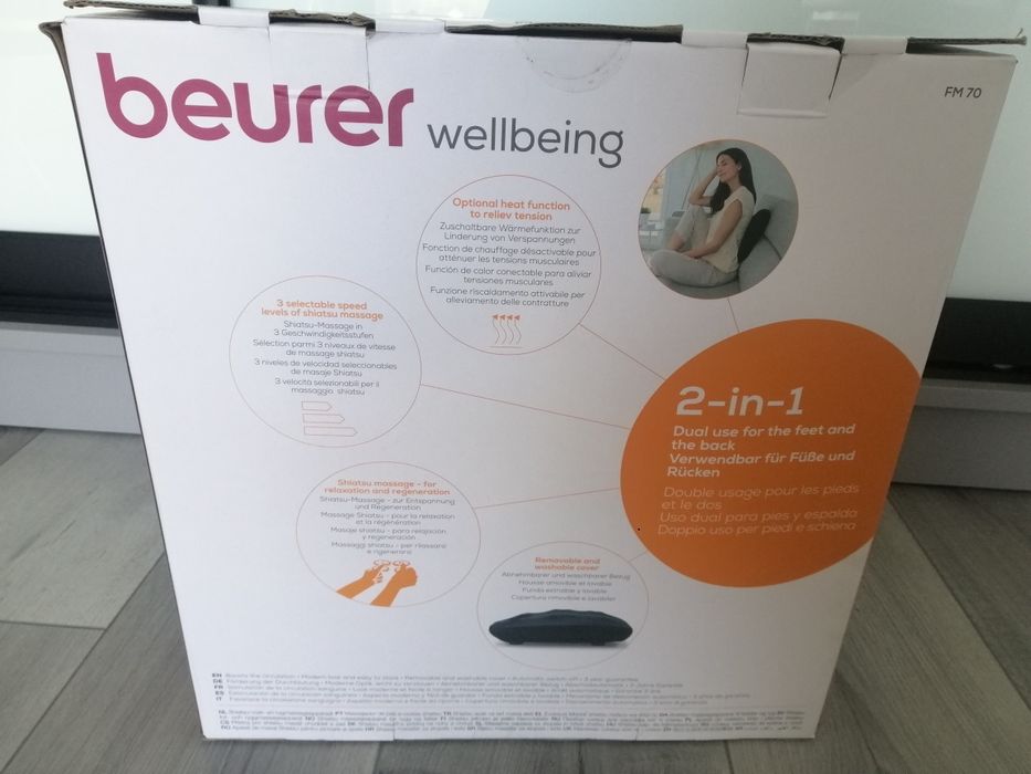 Масажер для спини і ніг beurer