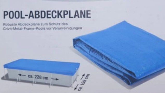 Pokrowiec, przykrycie, plandeka na basen prostokatny