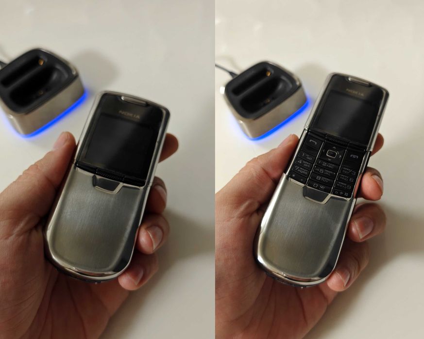 Nokia 8800 Classic Silver Edition ! Made in Germany ! НОВЫЙ ! Life timer 15 минут !
