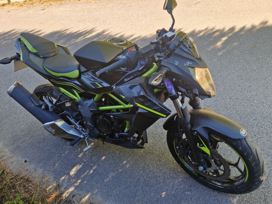 KTM RC 125 niski przebieg wydech Acrapovic 2024 Kawasaki Z125