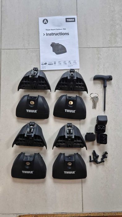 Thule stopy wingbar 753