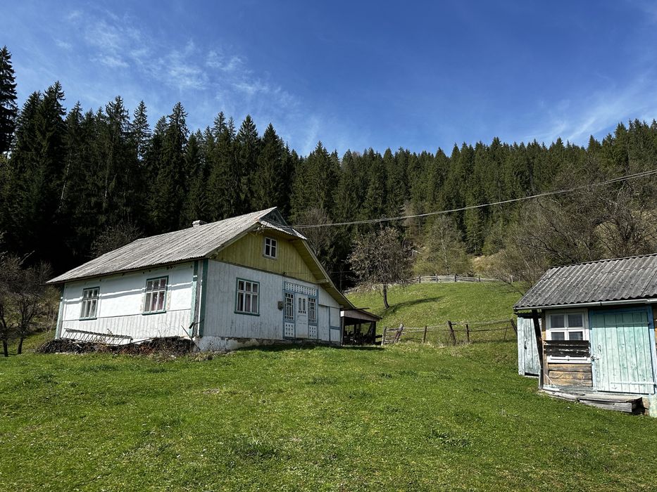 С. Полянки. Верховинський район. Карпати. Нерухомість. Будинок. Земля