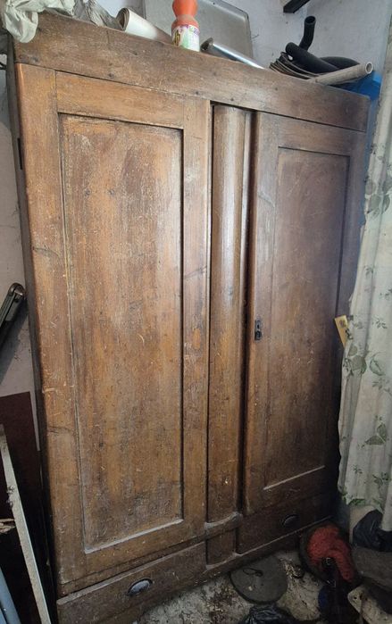 Szafa dębowa z lat 60/70