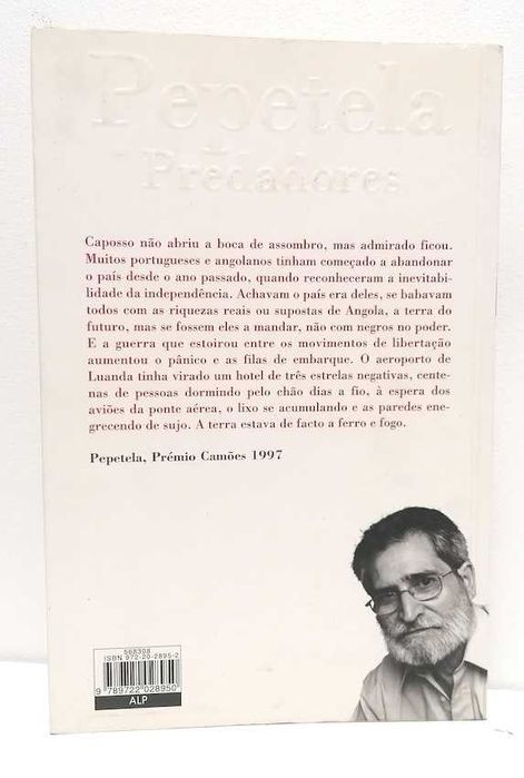 Predadores, de Pepetela