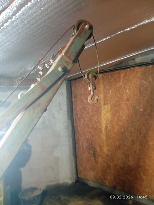 Кран подкатний 1 тон