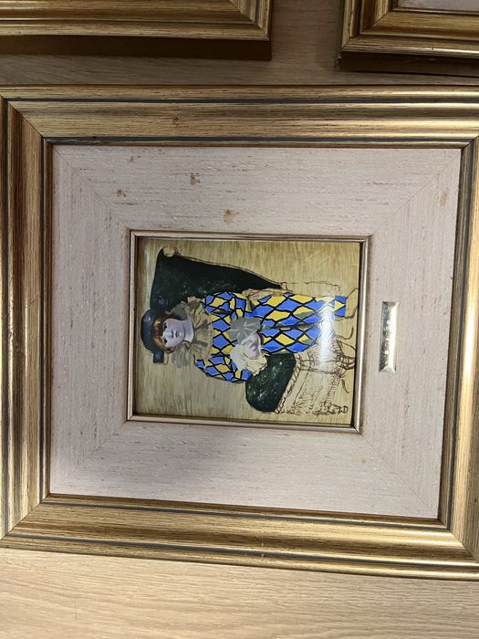 Lote de 4 quadros