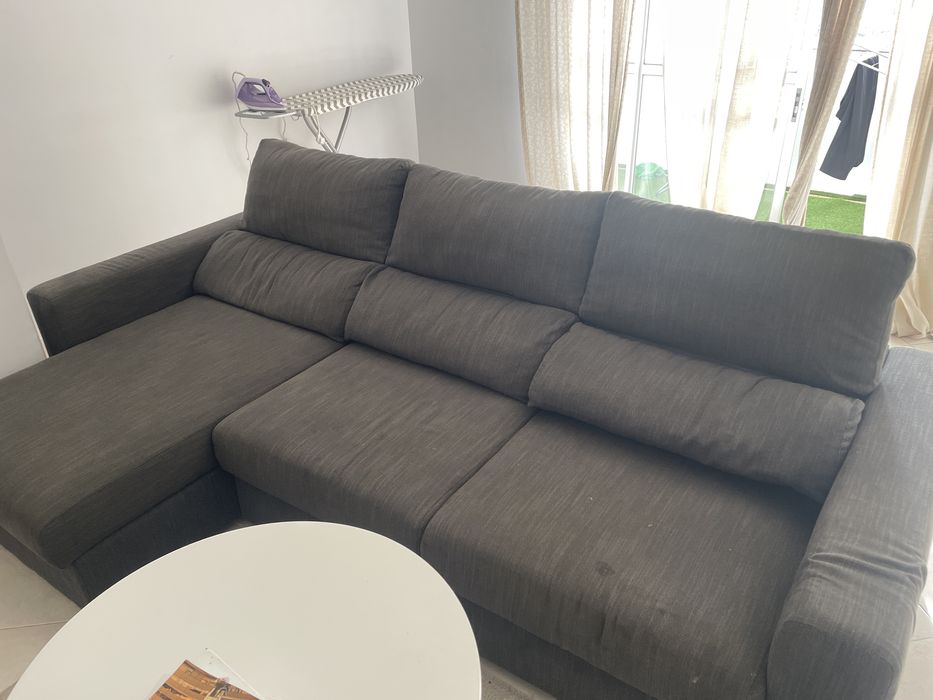 Sofá Cinza  Usado