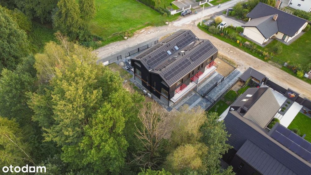 Nowoczesny Dom 120m^2 w zabudowie bliźniaczej, spokojna okolica