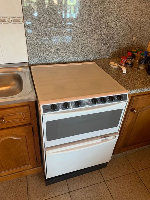 3 em 1 rosières (forno/fogão/lava loiça)