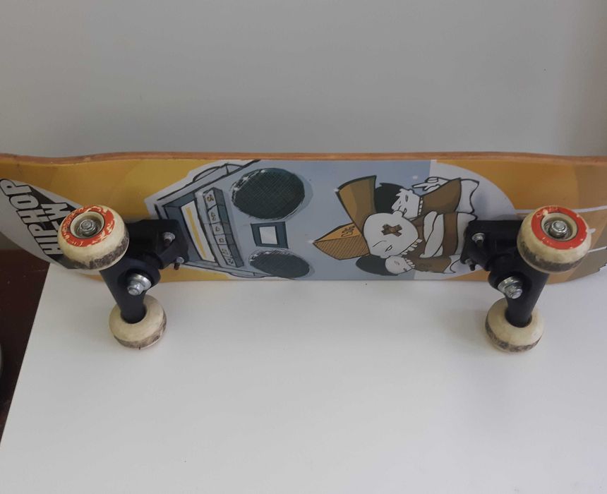 Skate Completo Funcional Street Rampa Decathlon Oxelo HipHop Crew