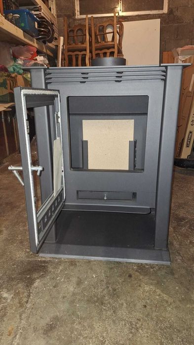 Salamandra a Lenha 10,5kW – Excelente Estado