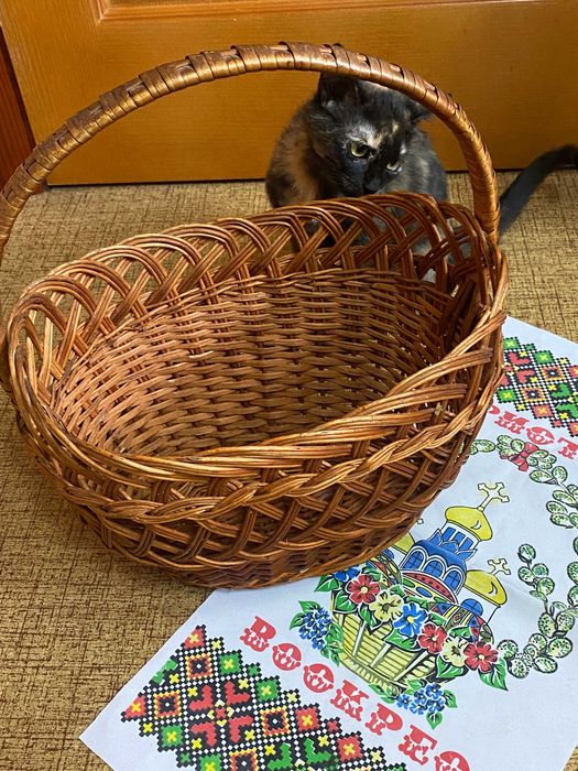 Кошик Великодній  з лози