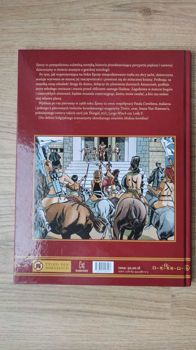 Unikat Epoxy komiks Jean van Hamme