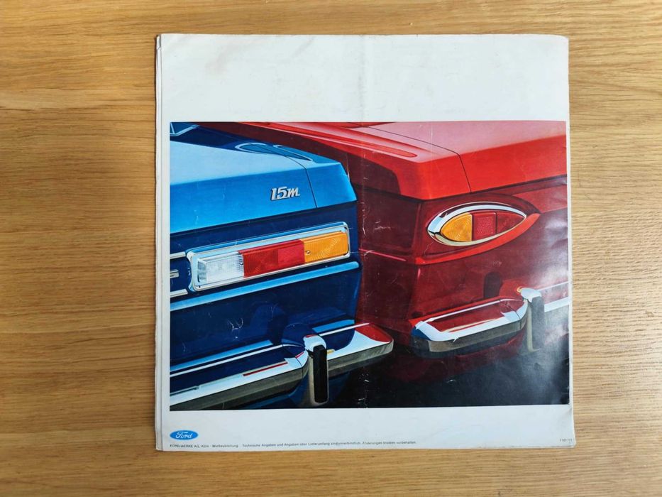Prospekt FORD Taunus 12M 15M