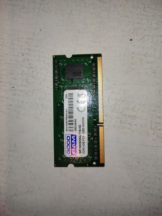 Оперативна пам'ять Goodram SODIMM DDR3-1600 4096MB PC3-12800