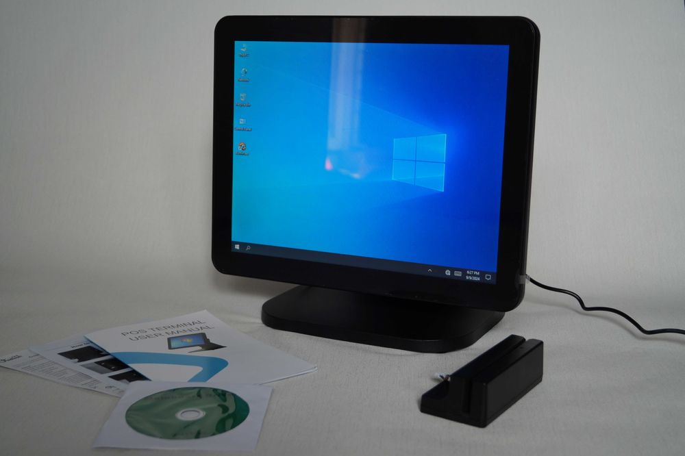 Сенсорний POS-термінал 15" з зчитувачем магнітних карт