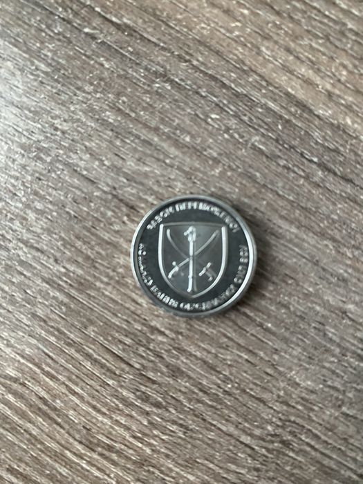 Монета 10 грн разом переможемо з монетою антонівський міст