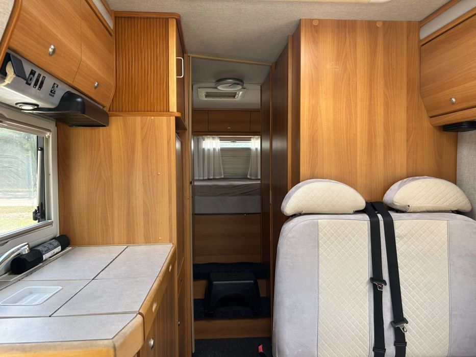 Kamper fiat 2.5tdi knaus travel line 740
