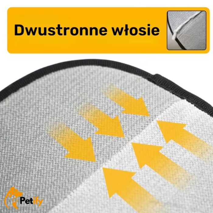 Rękawica DO USUWANIA SIERŚCI psa, kota