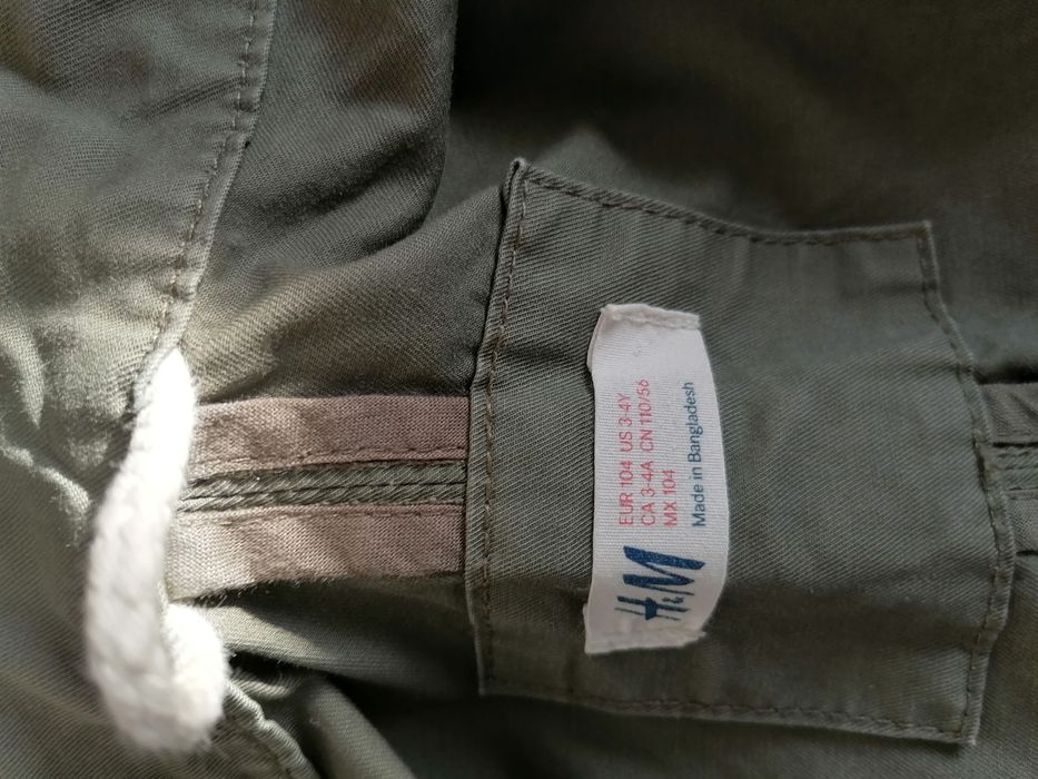 Kurtka parka H&M rozm. 104-116